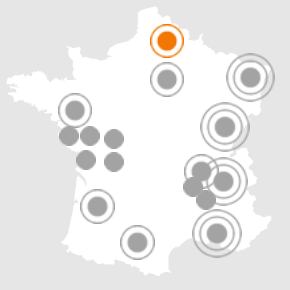 Carte de France stations Citiz